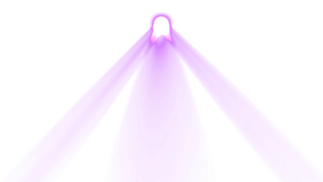 purple light beam intro with spotlight shining. Perfect for short films, party club, business presentations, or branding, dramatic, music event, promote products.