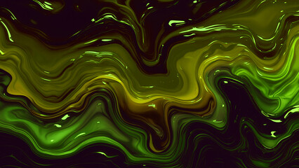 Abstract background of marble melting and moving in waves