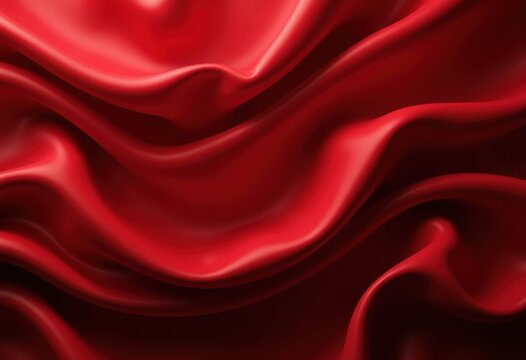 vibrant red fabric folds soft shadows texture drapery textiles, light, design, pattern, background, depth, contrast, fashion, creativity, silk, art, illusion
