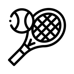 tennis line icon