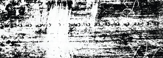 Black and white grungy abstract background. Grungy frame. Vector illustration

