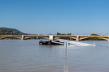 Margaret bridge in Budapest