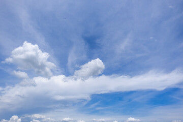 clear blue sky background,clouds with background, Blue sky background with tiny clouds. White fluffy clouds in the blue sky. 
