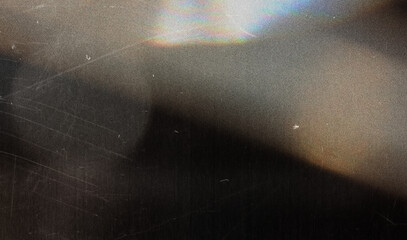 retro film overlay effect with scratch dust and light leaks, retro grain noisy film distressed...