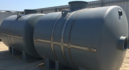 Large Industrial Plastic Tanks