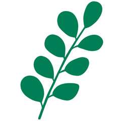 시원한 여름 초록 식물