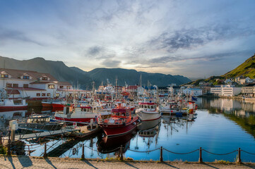 Honningsvag is a small town located in the municipality of Nordkapp, in the Finnmark region of northern Norway.