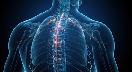 Visualizing the human spinal cord and intricate nervous system anatomy in 3D