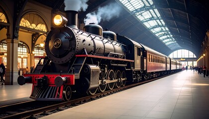 old steam locomotive