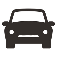 Car front Icon black_1