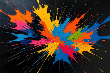 ฺBlack abstract wallpaper mockup 