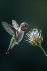 Obraz premium hummingbird in flight