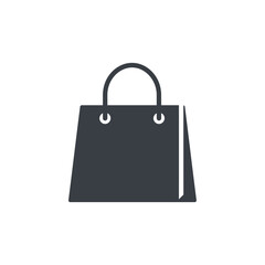 Simple Shopping Bag Icon Vector Illustration for Online Retail and Commerce Design