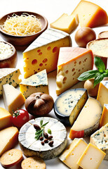 various types of cheese