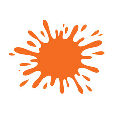 Obraz premium Splash with Pointed Ends Vector