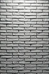 Obraz premium Gray brick wall texture background with a repetitive pattern and design