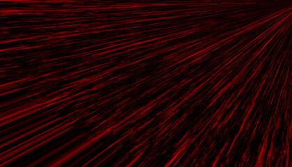 Dynamic red speed lines motion abstract background with dark futuristic texture