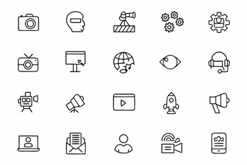 A tech-savvy, flat-design pack focused on modern remote hiring methods — ideal for startups, remote platforms, or SaaS recruitment tools
