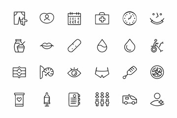 A vibrant collection illustrating preventive care actions and health awareness — perfect for wellness apps, campaigns, and health insurance materials