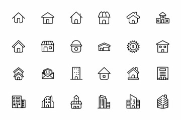 A visual comparison pack showing key differences between residential and commercial properties — useful for blogs, investment guides, and infographics