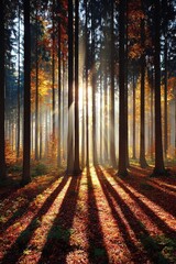 Sunlit Forest