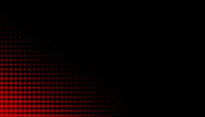 Red Dotted Gradient on Black Background with Depth and Modern Abstract Texture overlay