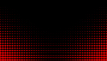 Red glowing grid background with futuristic digital pattern on black backdrop