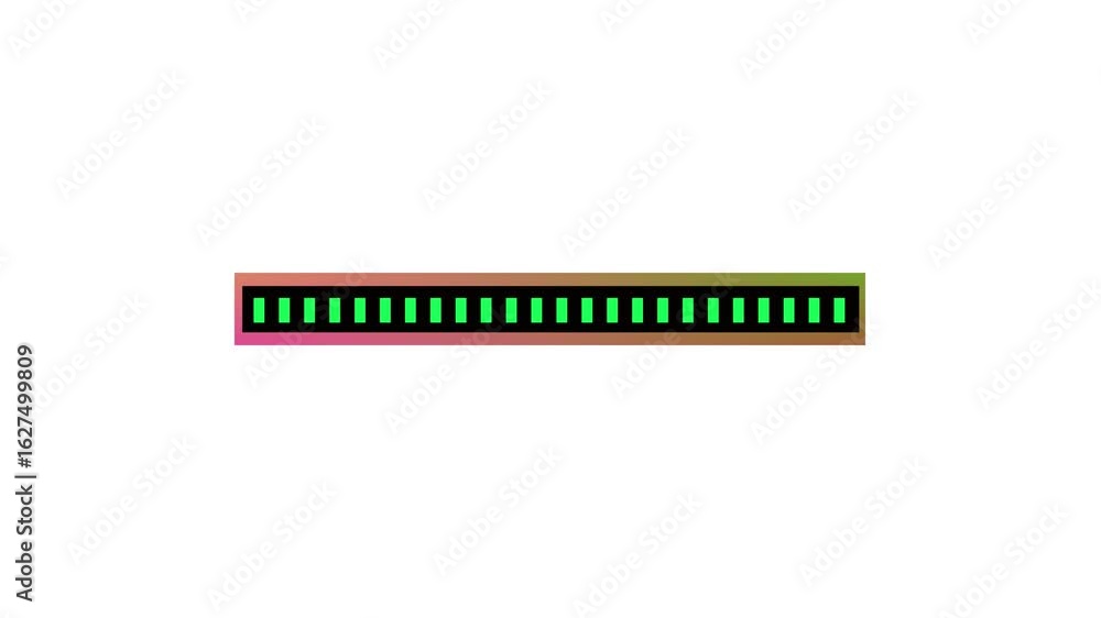 Aufkleber smooth motion graphics of colorful neon lights for user interface and lower thirds design. abstract 