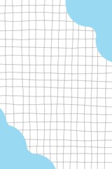 Cute pastel plaid background illustration