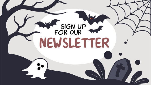 Join our spooky halloween newsletter for exclusive updates and seasonal content delivered right to your inbox - Powered by Adobe