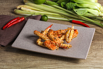 Delicous steamed Spider crab Claws