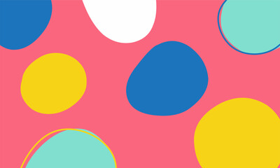 colorful easter eggs