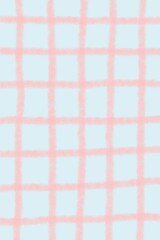 Cute pastel plaid background illustration