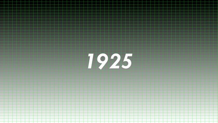Name 1924 and 1925 Stylish text animation From the blur effect.1924 and 1925 number text animation with abstract year animation.Concept of counting years.
