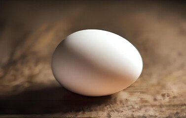 One chicken egg 