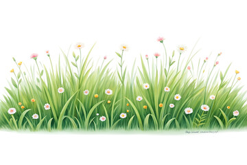 Grass Border Png Cutout  With Transparent Background