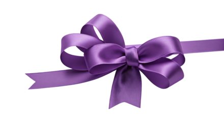Elegant purple ribbon bow design perfect for gift wrapping and decorative purposes in all occasions