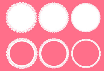 レースのフレームセット-01