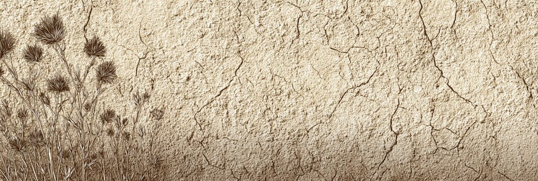 Textura Abstrata em Tons Terrosos - Ilustra&ccedil;&atilde;o Digital
