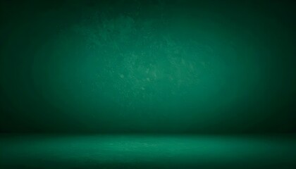Obraz premium Gradient green canvas fading from deep forest tones at the top to soft jade below