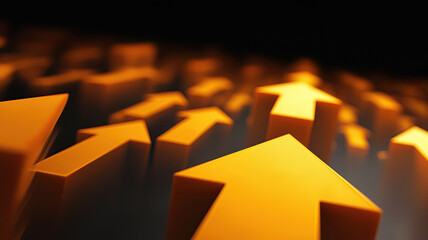 Upward Arrows in Abstract Generative Design