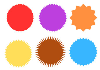 Starburst Vector Icons Pack_Label Design Elements