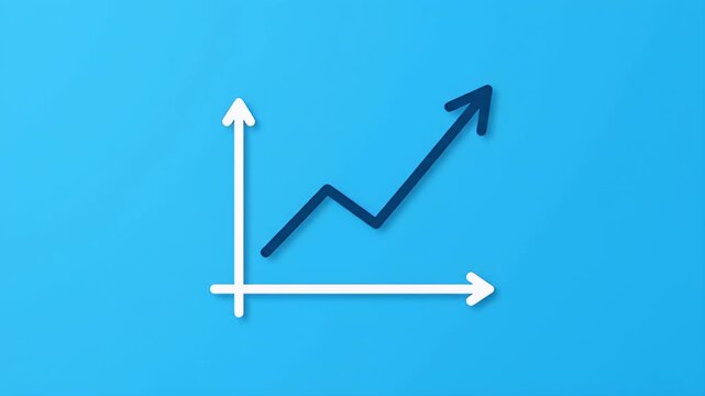 Animated Line Graph: Growth and Decline Visualizations