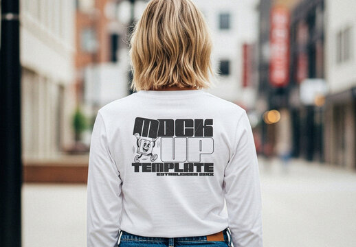 Long Sleeve Shirt Mockup