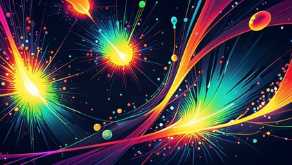 Modern Abstract Art Backdrop