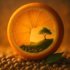 palm tree in the sun palm tree on the beach