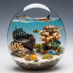 sea turtle on the beach