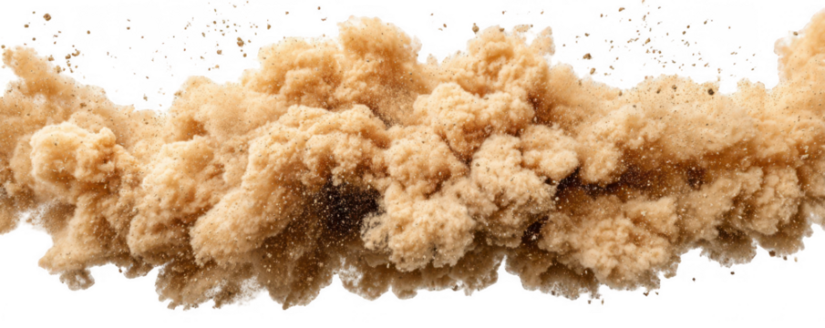 Abstract tan cloud formation