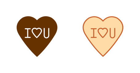 I Love You Vector Icon