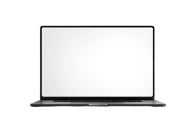 Gray laptop with blank screen (4)